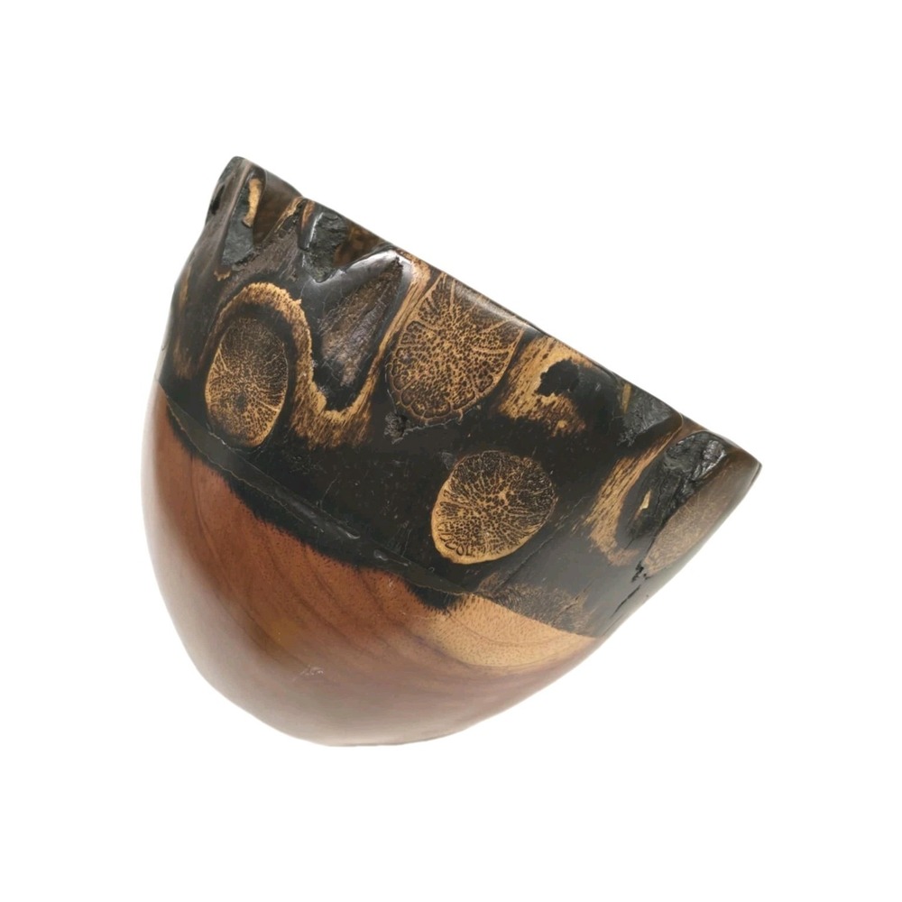Arturo Solano Costa‎ Rica Hand Carved Wood Bowl
